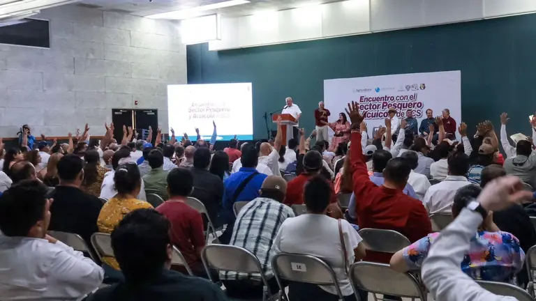 Autoridades junto al Sector Pesquero y Acuícola acuerdan programa de acciones integrales para su fortalecimiento en Baja California Sur